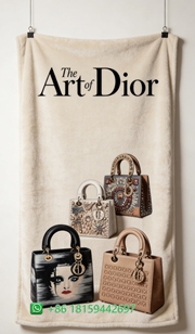 Dior Throw Blankets